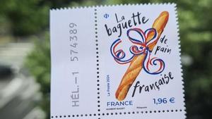 La baguette, símbolo gastronómico de Francia, ahora en un sello perfumado.