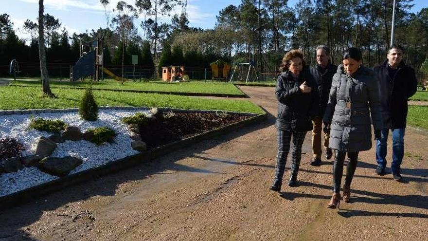 Un aspecto del parque de Torroso, una de las 103 zonas verdes. // FdV