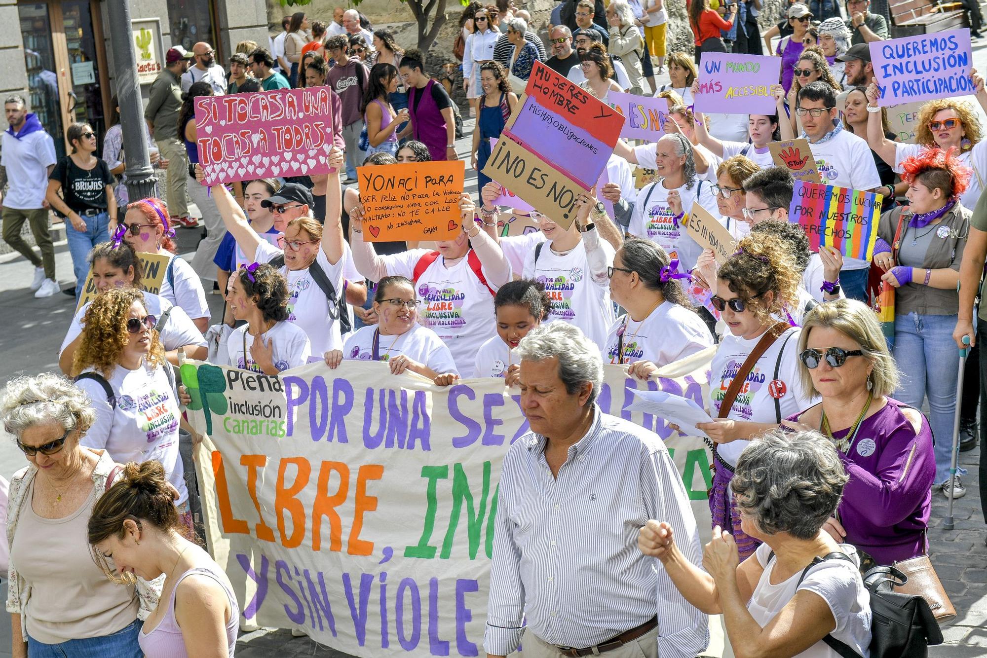 Manifestación del 25N contra la violencia machista