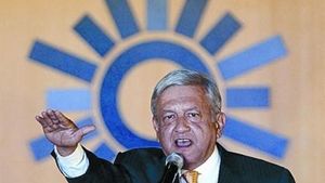 Manuel López Obrador, en una acte recent a Mèxic.