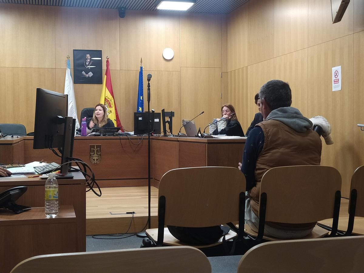 El acusado reconoció los hechos en el Penal 2 de Ourense
