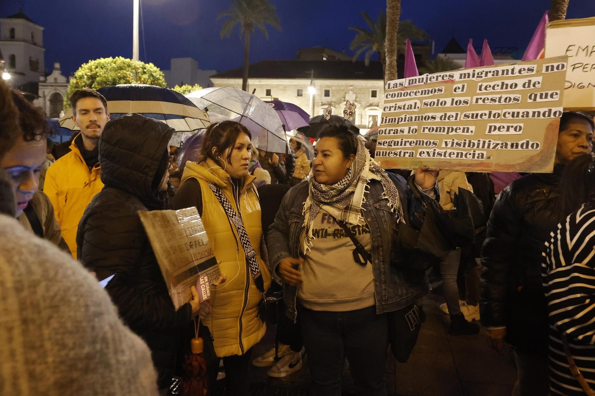 Manifestación en Mérida