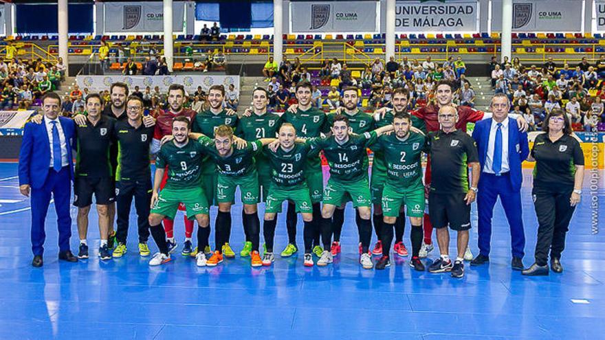 El equipo malagueño ha entrenado durante esta semana con la mente puesta en ganar al Osasuna.