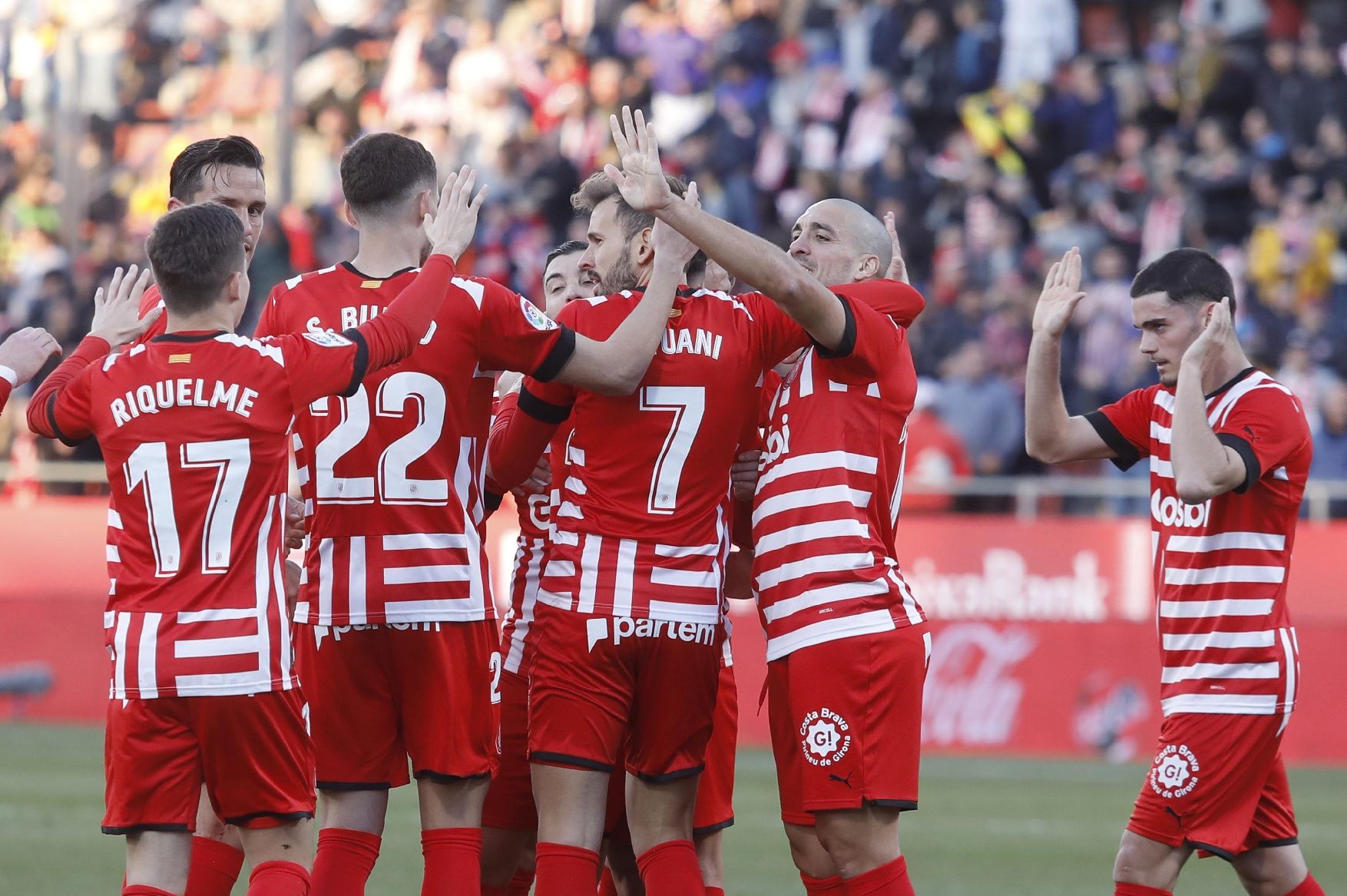 Totes les imatges del partit del Girona contra el València