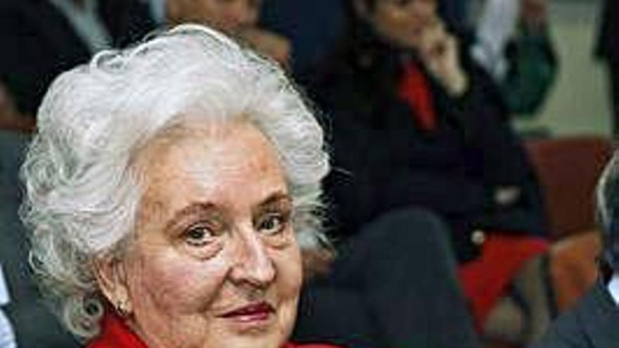 Doña Pilar de Borbón.