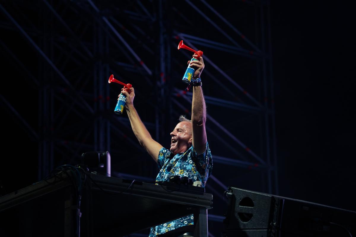 El concierto de Fatboy Slim de Icónica Santalucía Sevilla Fest en imágenes