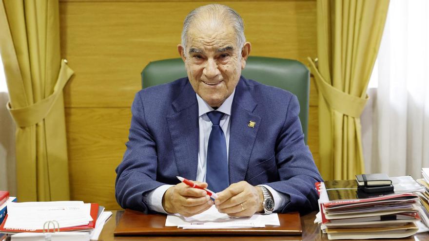 El presidente de la Cámara de Pontevedra, Vigo y Vilagarcía de Arousa, José García Costas.