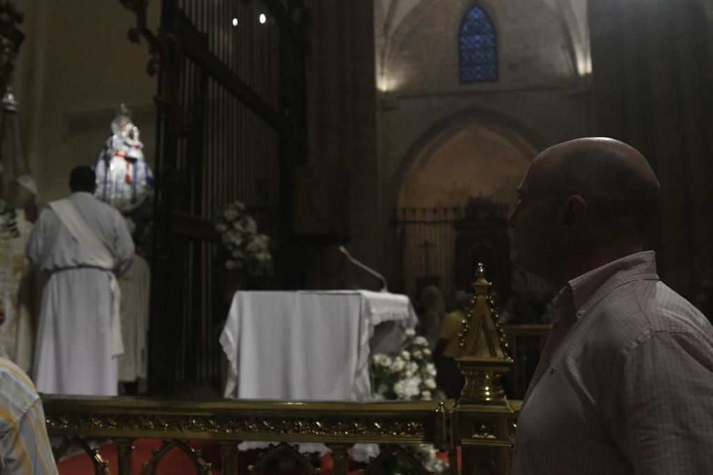 Romería de Murcia: ambiente previo y salida de la Fuensanta de la Catedral