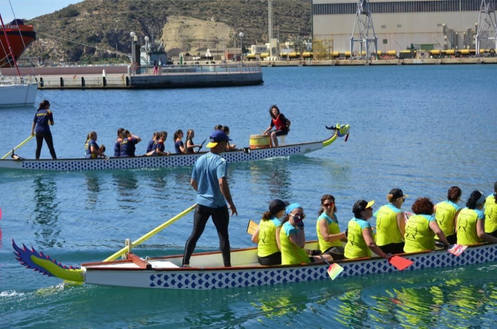 Liga Regional Dragon Boat en Cartagena