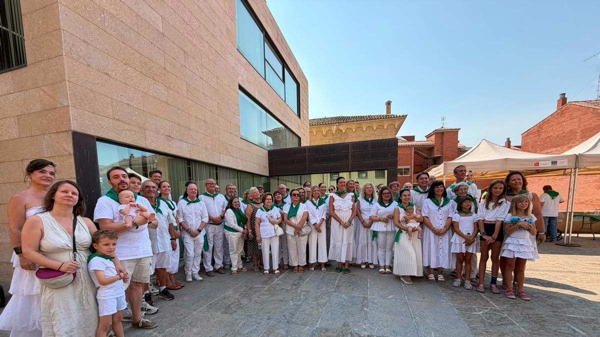 Huesca vuelve a recibir a los oscenses que viven lejos de la ciudad con motivo de San Lorenzo.