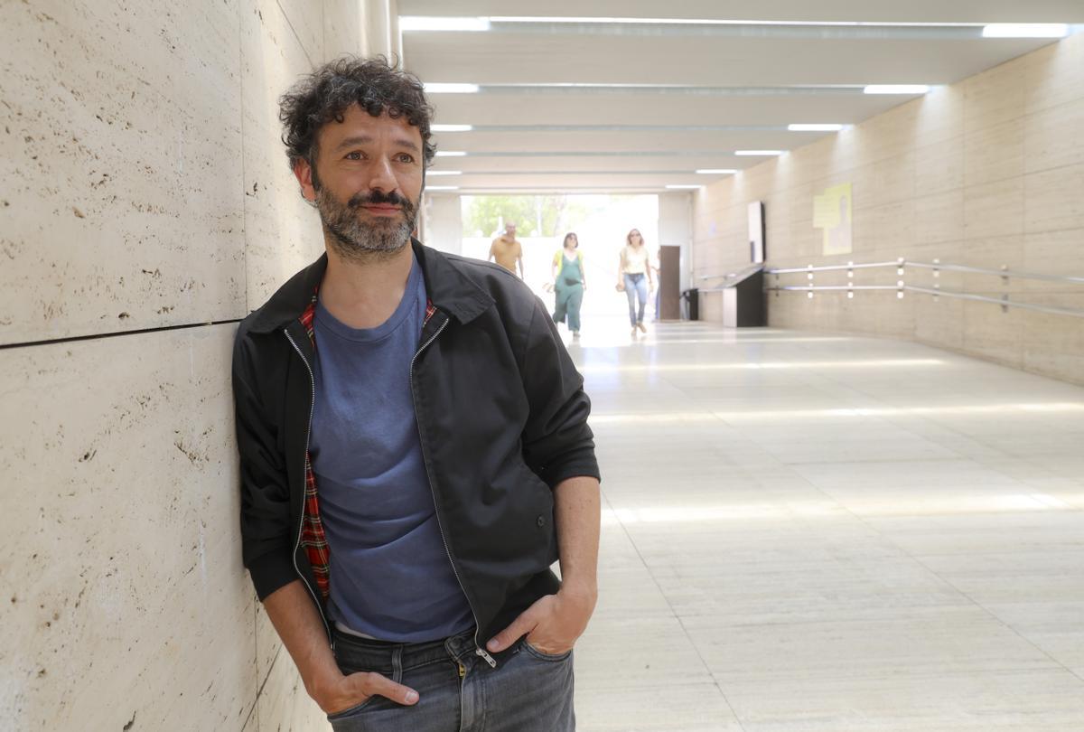 El cineasta Rodrigo Sorogoyen, el viernes en el MUA.
