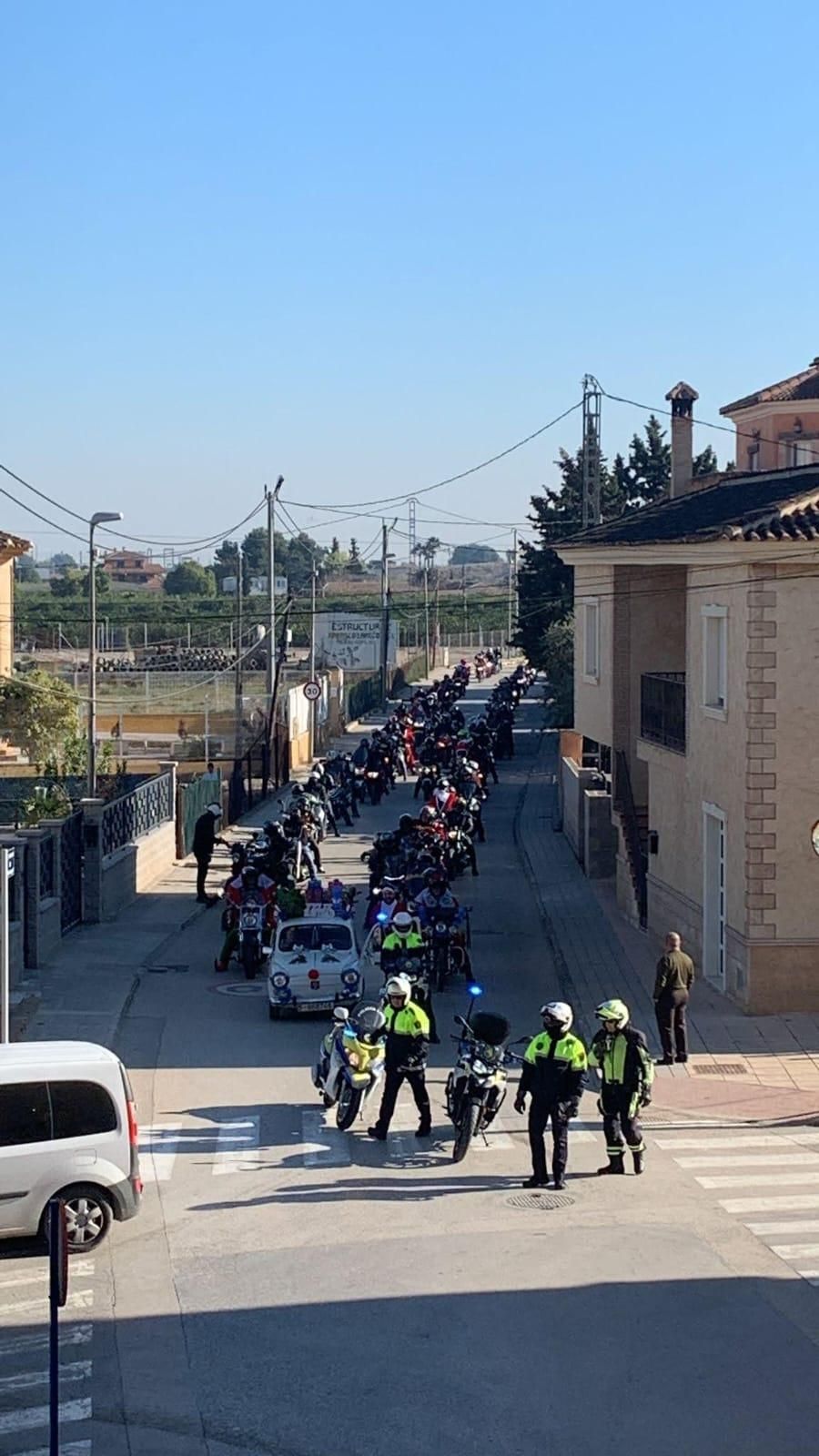 Los Reyes Magos en Orihuela también son moteros