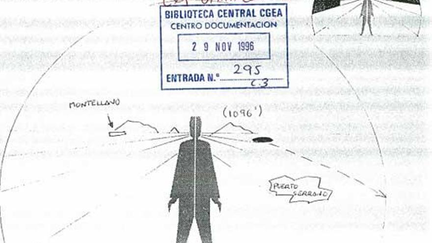 OVNIS en Extremadura: desde &quot;naves espaciales&quot; a una forma &quot;antropomorfa&quot;