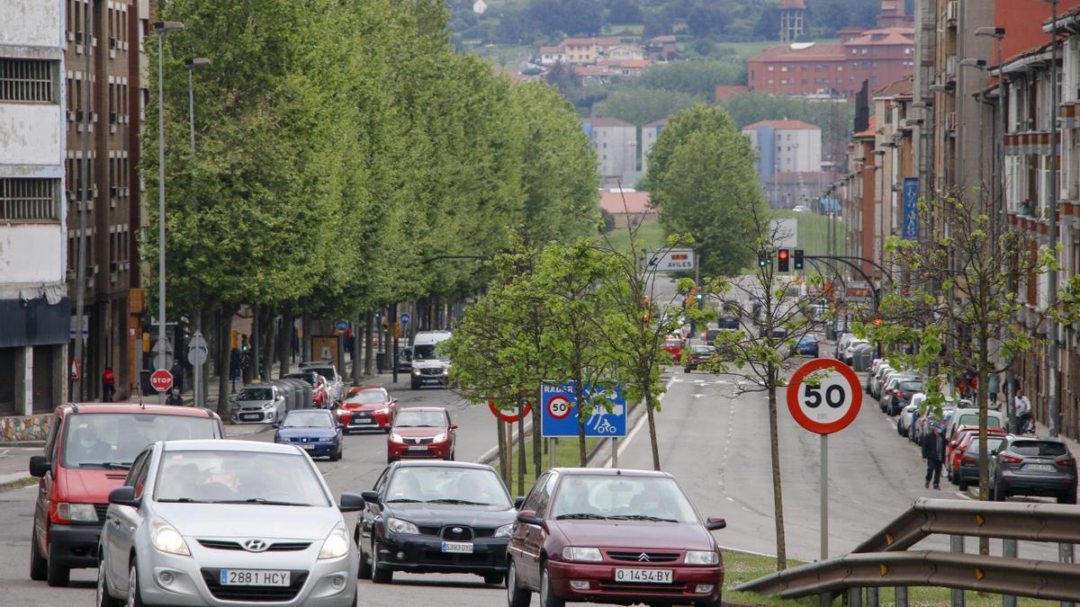 Avenida del Príncipe de Asturias.
