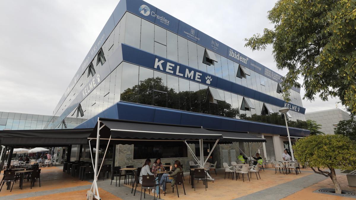Las instalaciones de Kelme en Elche.
