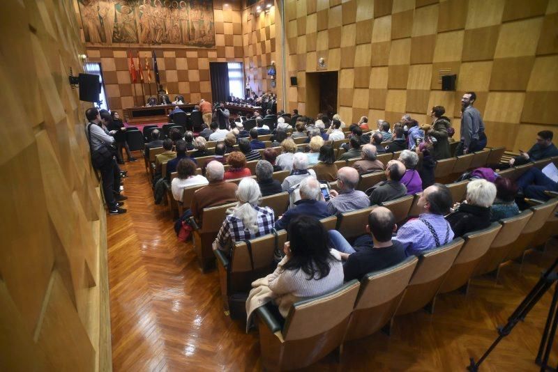 Pleno de reprobación del alcalde