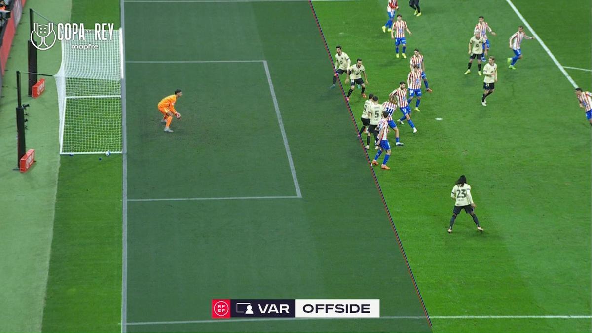 Atlético de Madrid - FC Barcelona: El gol anulado a Cubarsí...seis minutos más tarde