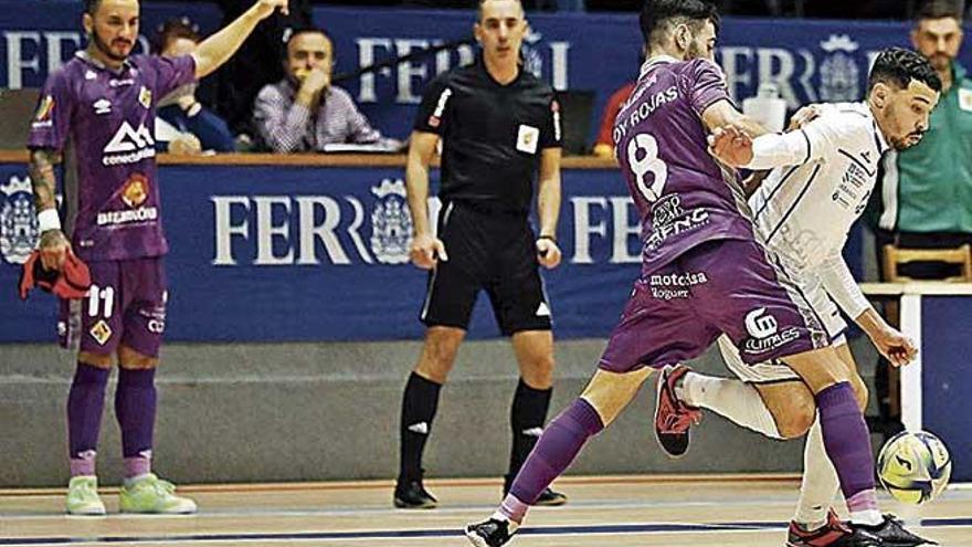 Empate agónico del Palma Futsal en El Ferrol