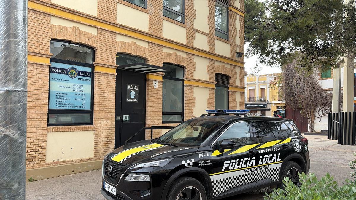El retén de la Policía Local de Massanassa.