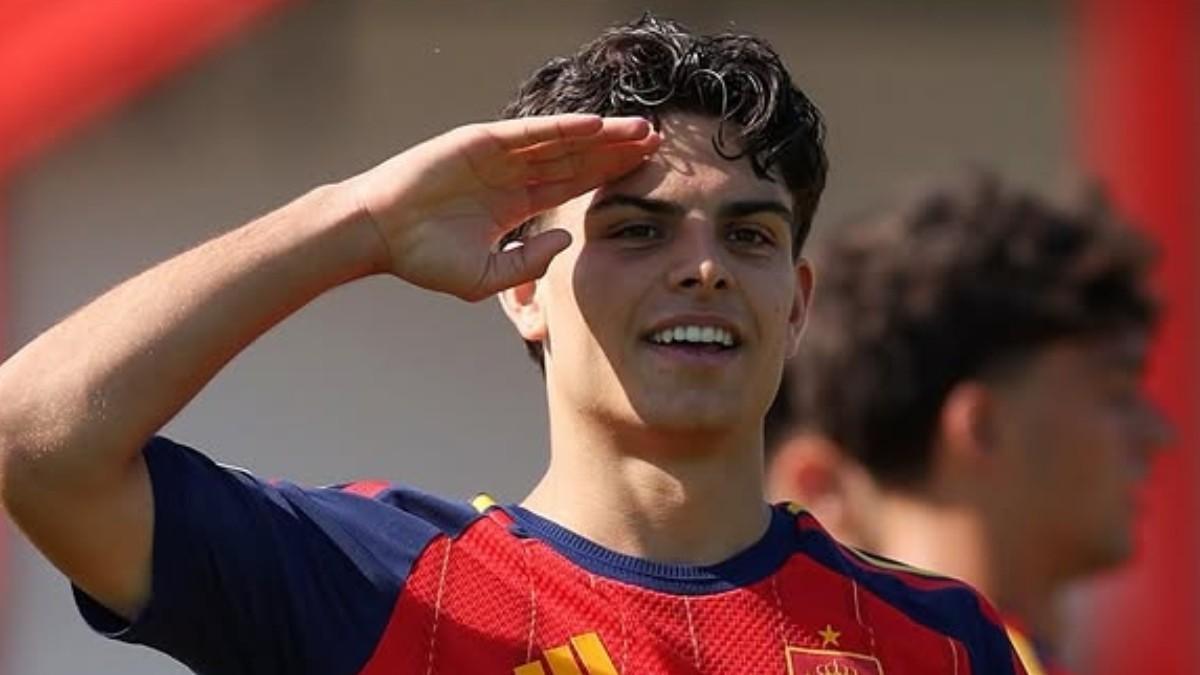 Xavi Espart, finalista con España