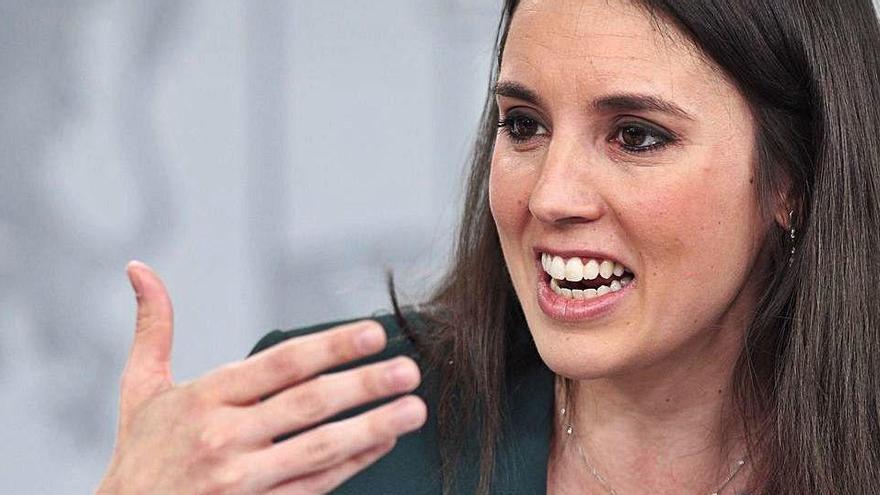 Irene Montero va reconèixer que «menys gent» havia anat al Dia de la Dona «pel virus»