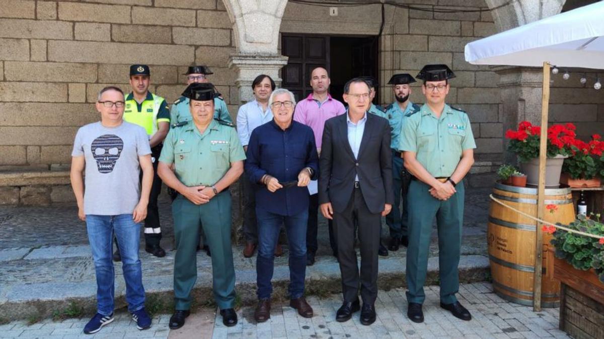 Integrantes de la Junta Local de Seguridad de Puebla de Sanabria. | I. G.