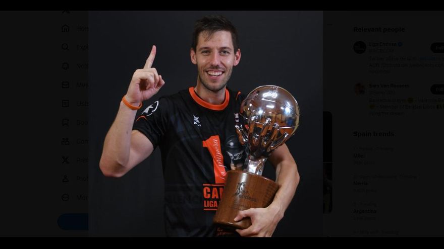 El Valencia Basket retirará el dorsal 9 de Sam Van Rossom