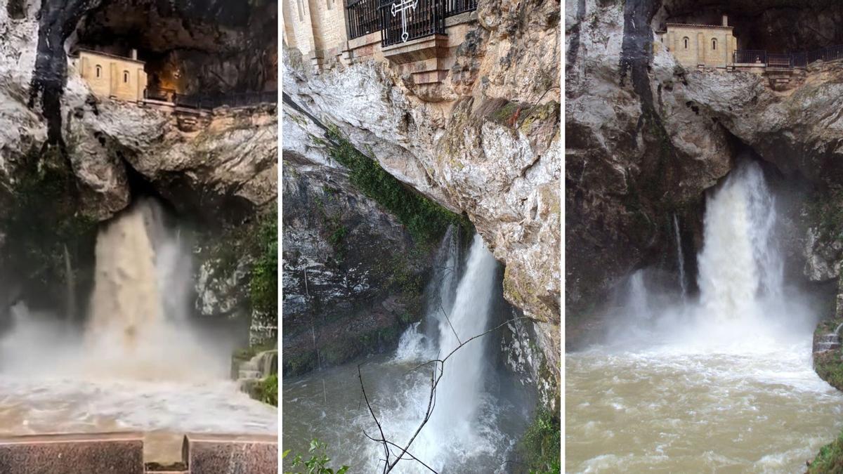 El "chorrón" de Covadonga