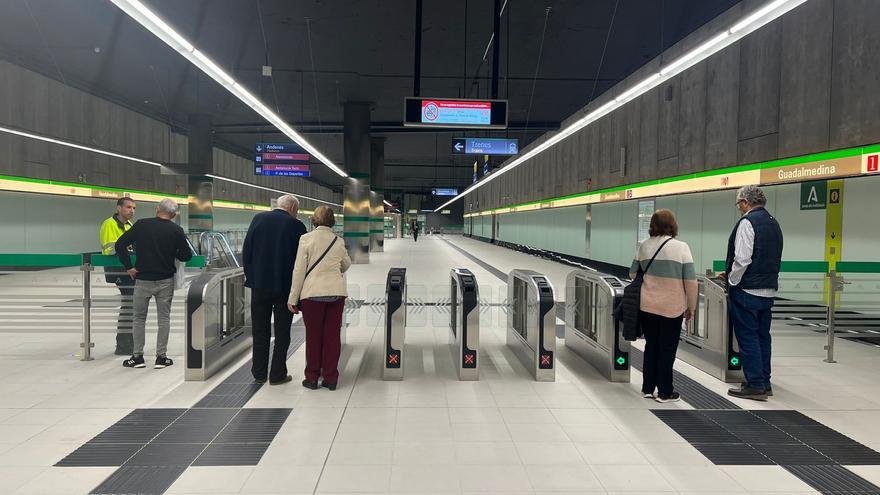 Estación Guadalmedina del metro de Málaga