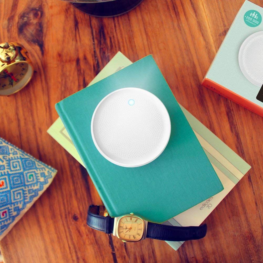 Parece un platito pero es un aparato para volver a dormir... Lo venden en Amazon