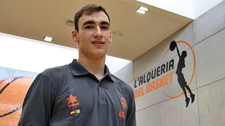 Millán Jiménez, en L&#039;Alqueria del Basket.