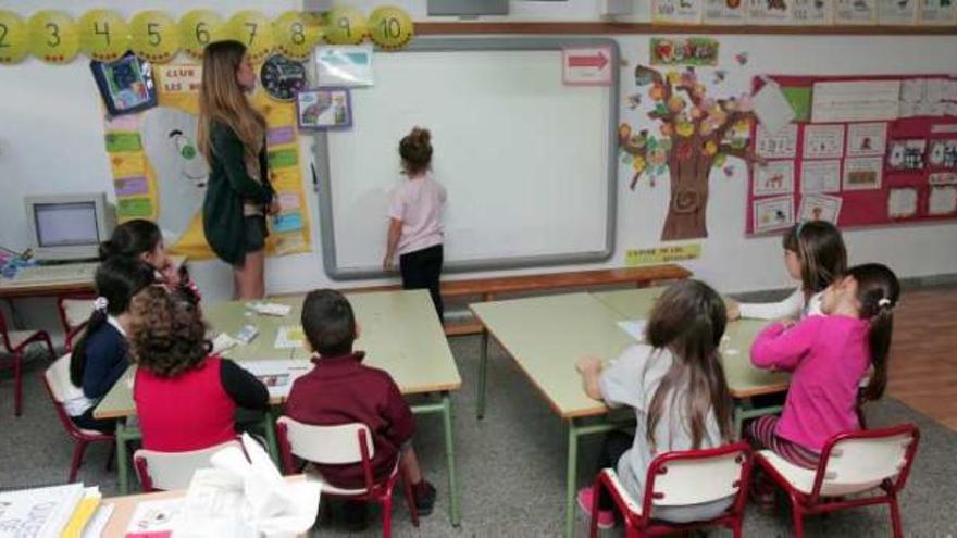 Las pizarras digitales son ya de uso común en todas las aulas del centro.