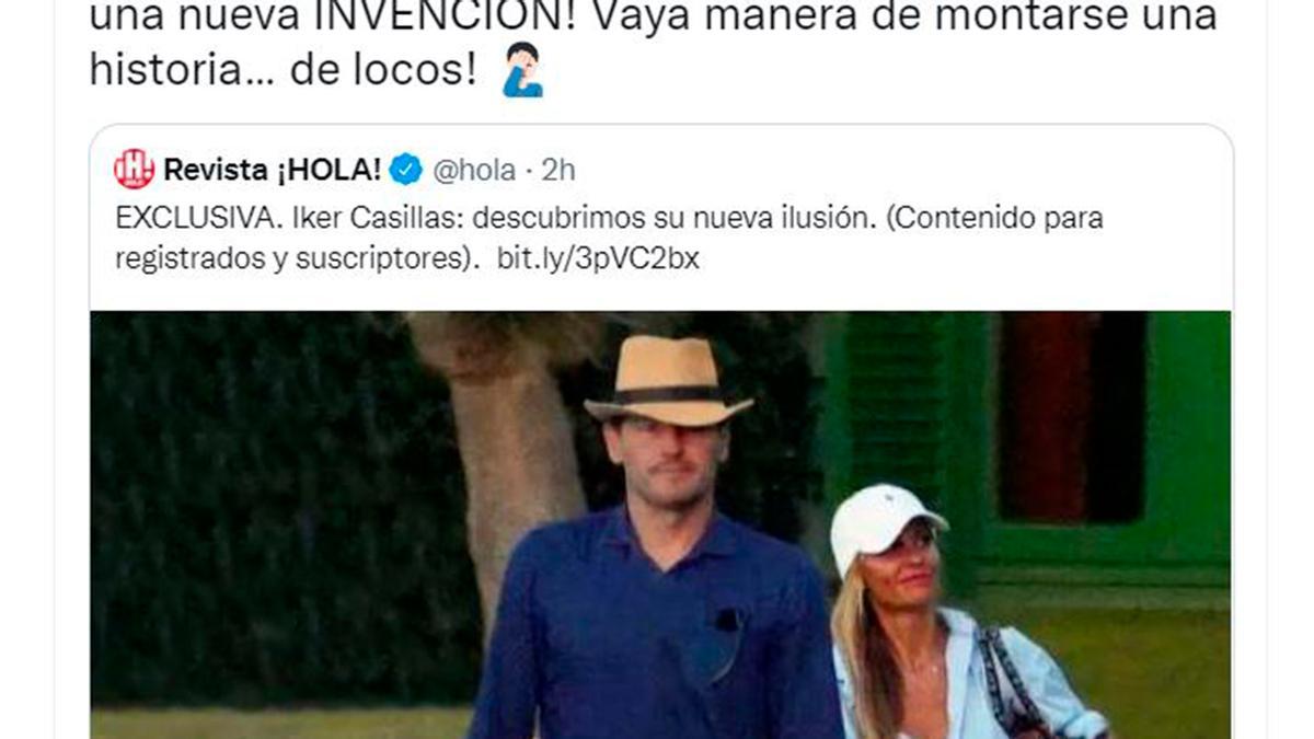 Iker Casillas responde sobre su supuesta nueva pareja y manda un mensaje a una conocida revista: &quot;De locos&quot;