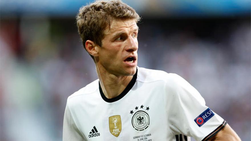 Thomas Müller, durante la Eurocopa.