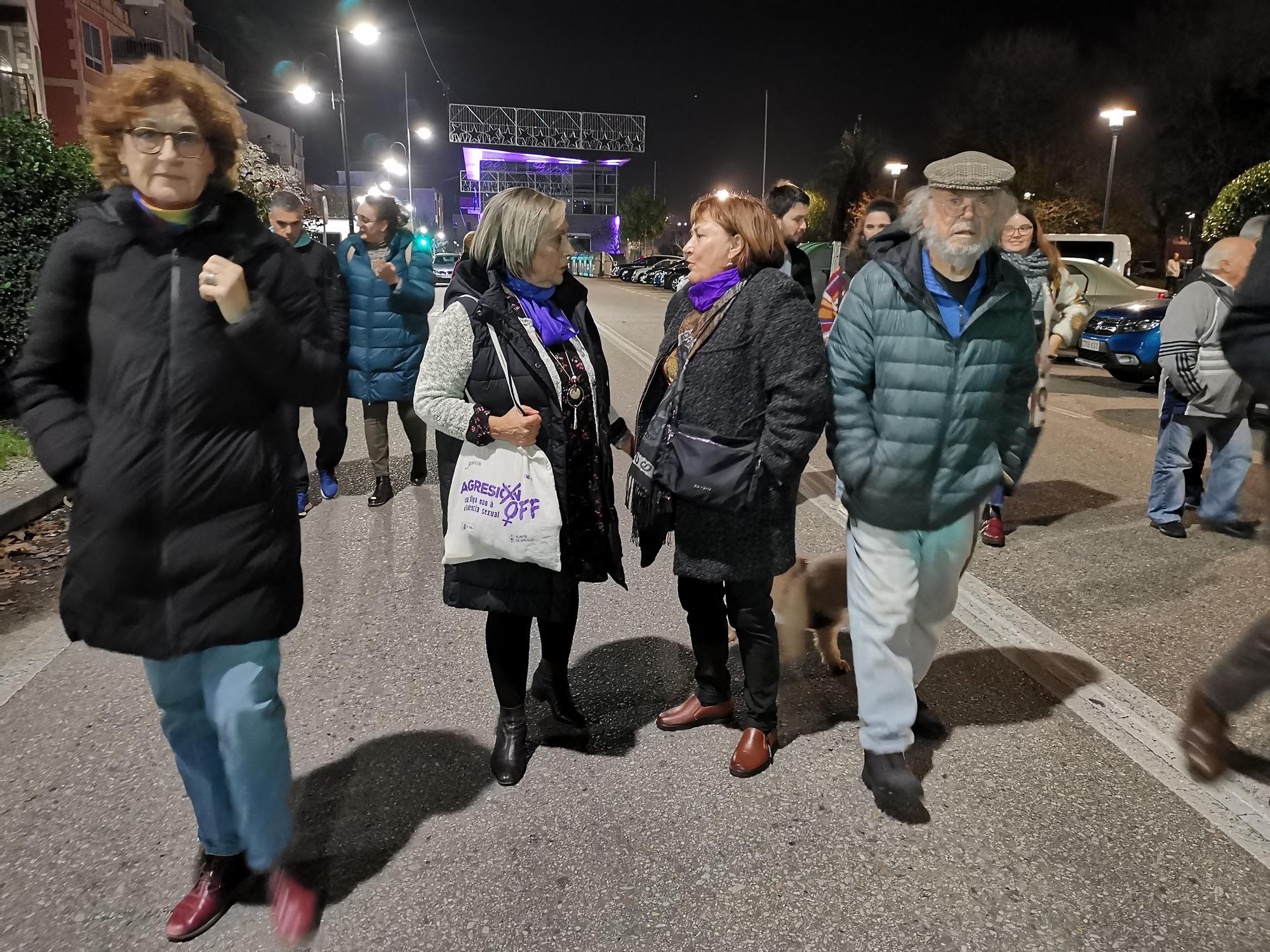 La celebración del Día Internacional contra las Violencias Machistas en Cangas