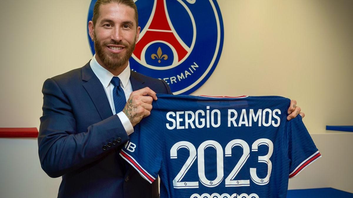Sergio Ramos refuerza la defensa del PSG