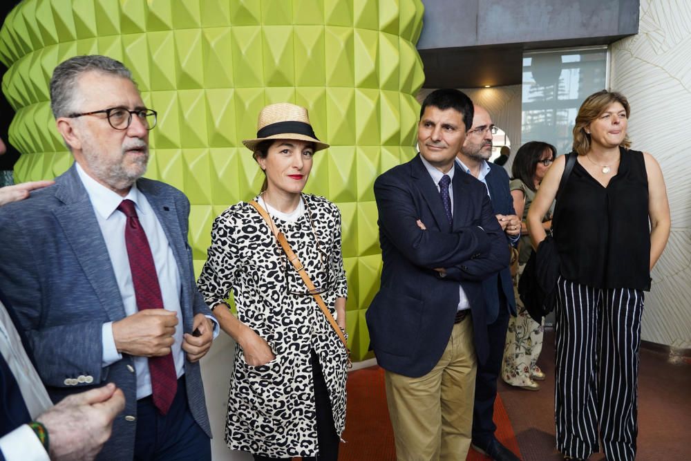 El consejero de Salud, Jesús Aguirre, participa en un desayuno informativo de La Opinión de Málaga.