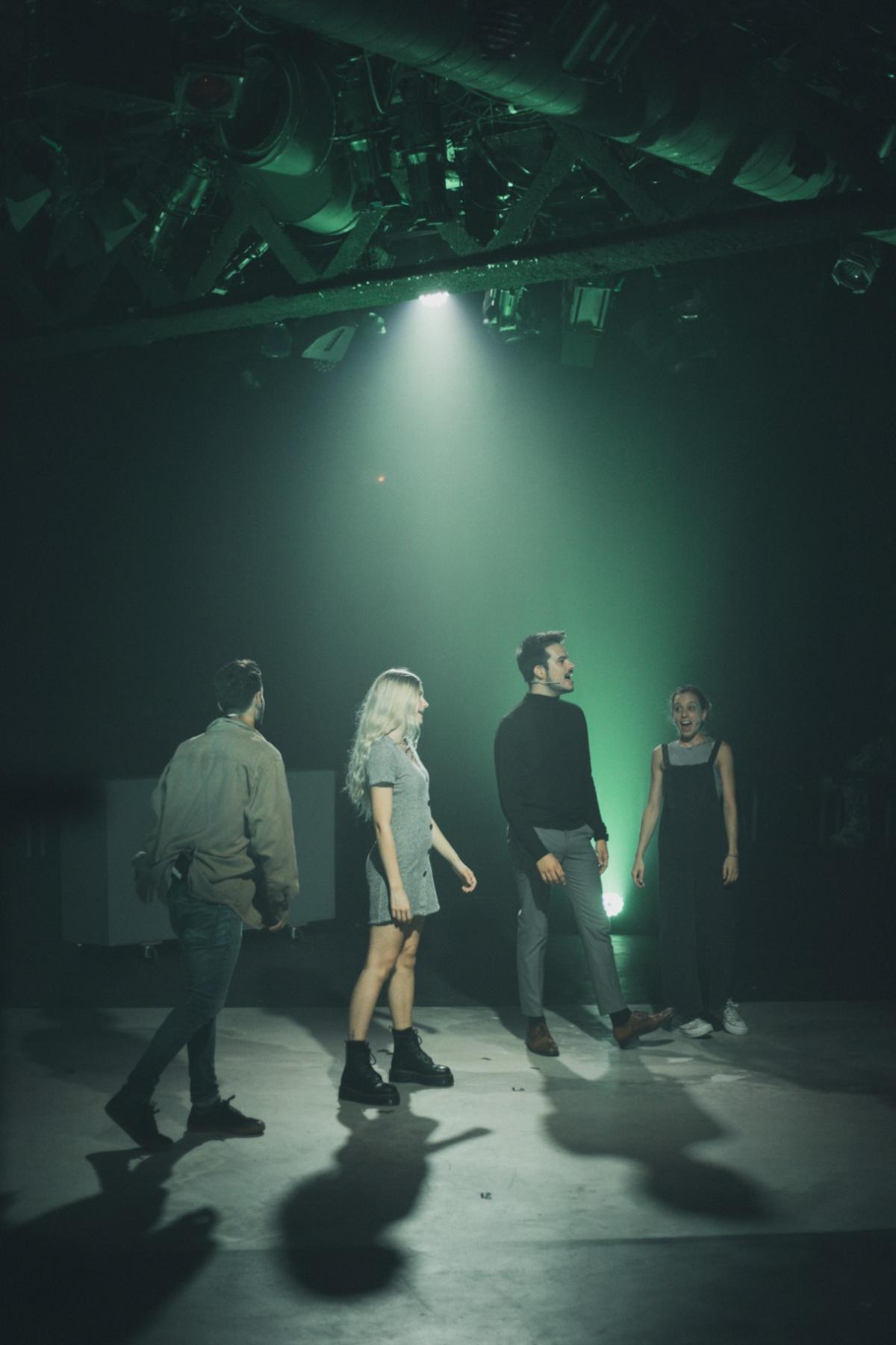 Un moment de l'obra