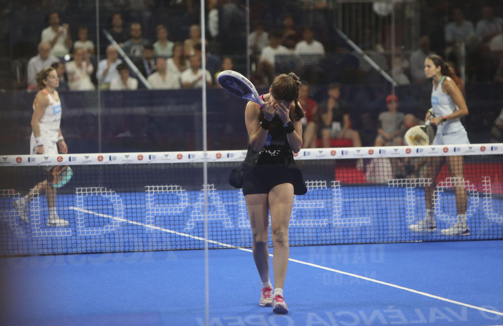 Final femenina del Estrella Damm Valencia Open en La Fonteta con Tamara Icardo