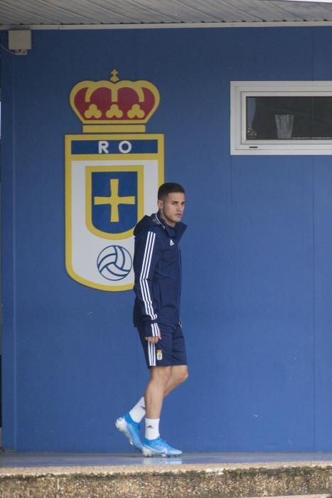 El primer día de Lunin y Luismi en El Requexón