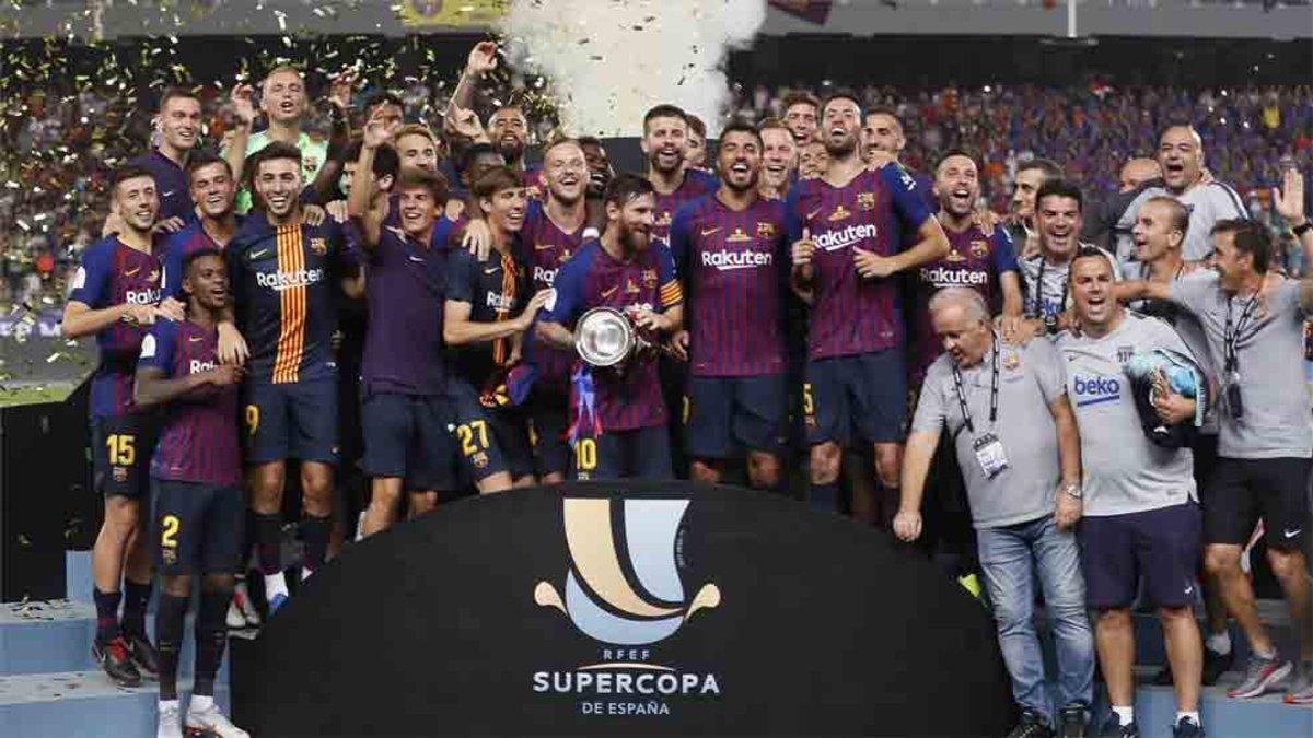 El Barcelona es el actual campeón de la Supercopa de España