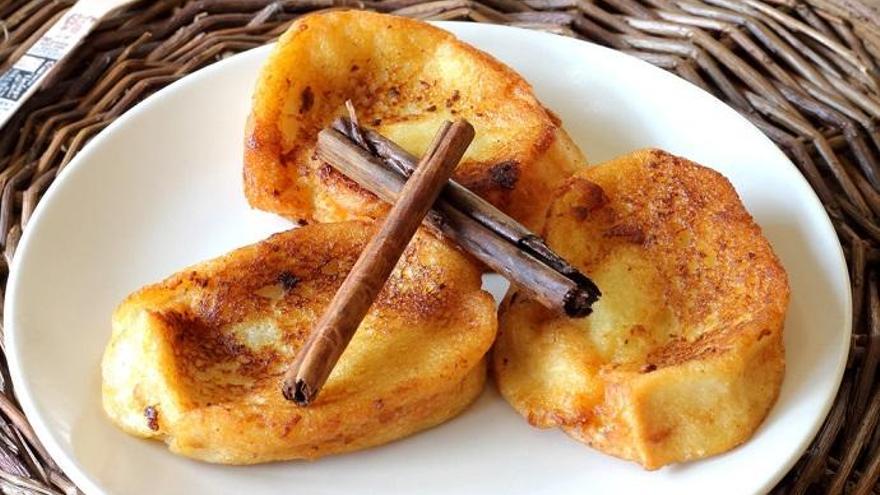 Torrijas de carnaval.