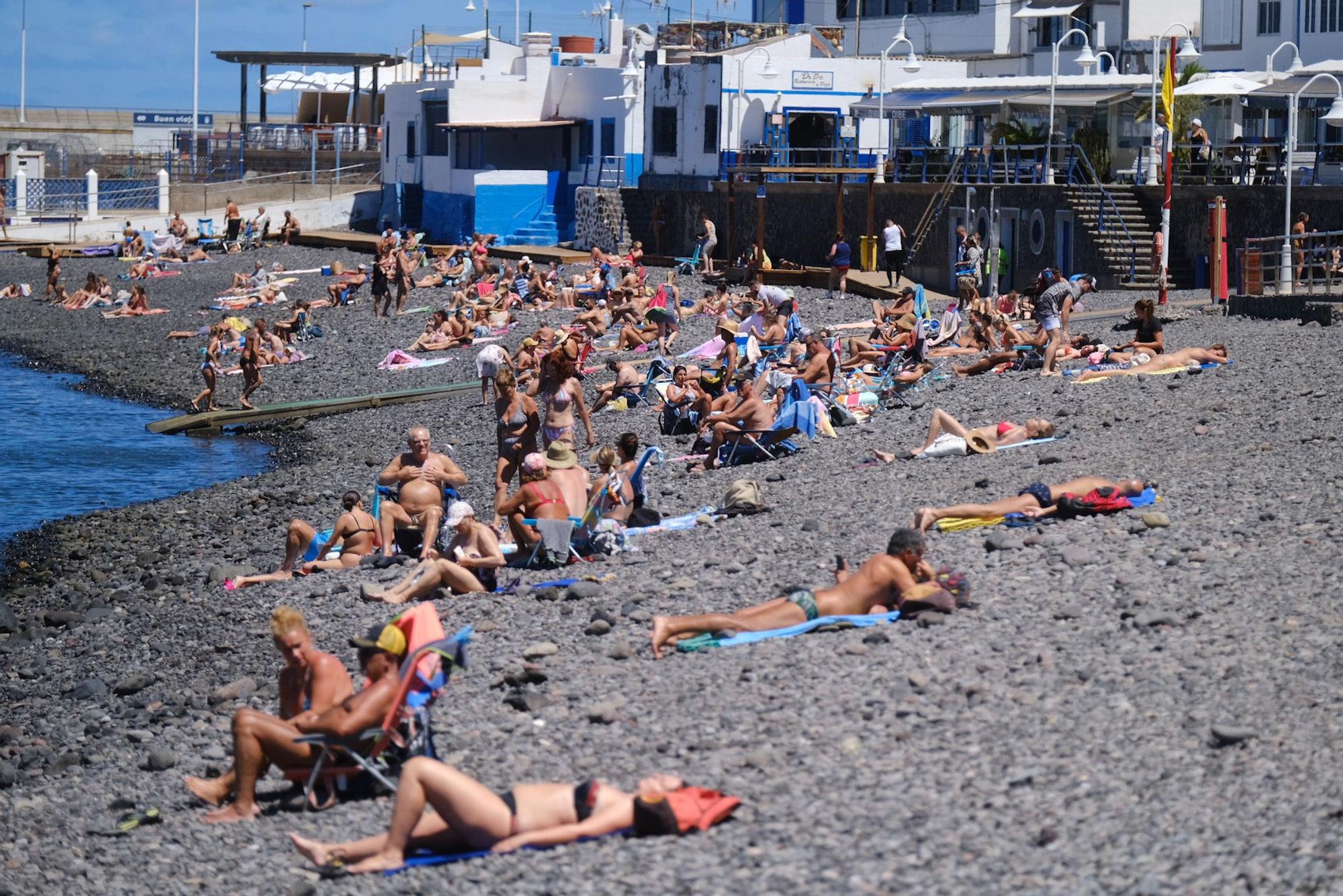 Ambiente dominguero en Agaete