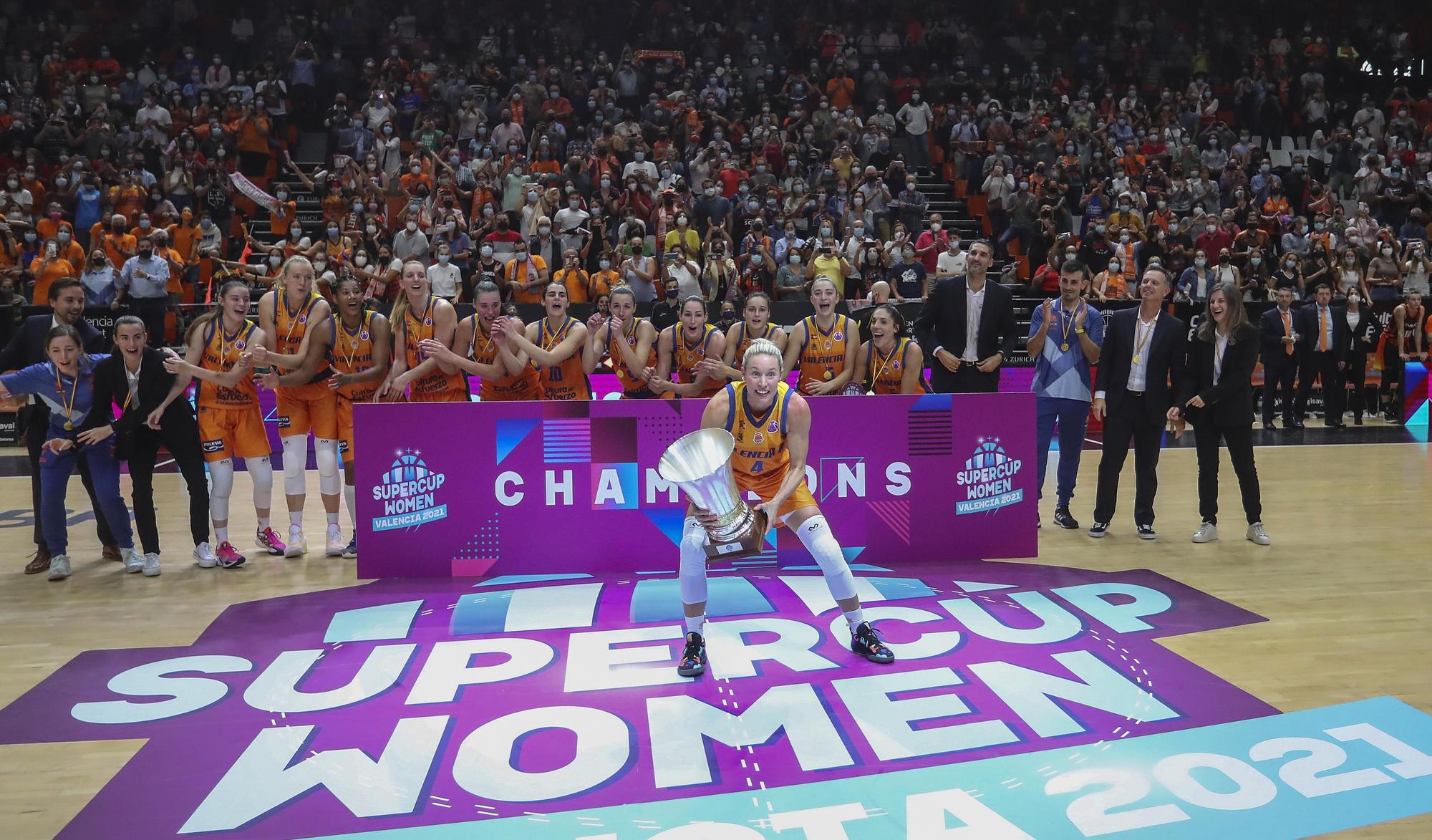 Valencia Basket supercampeonas de la SuperCup Women