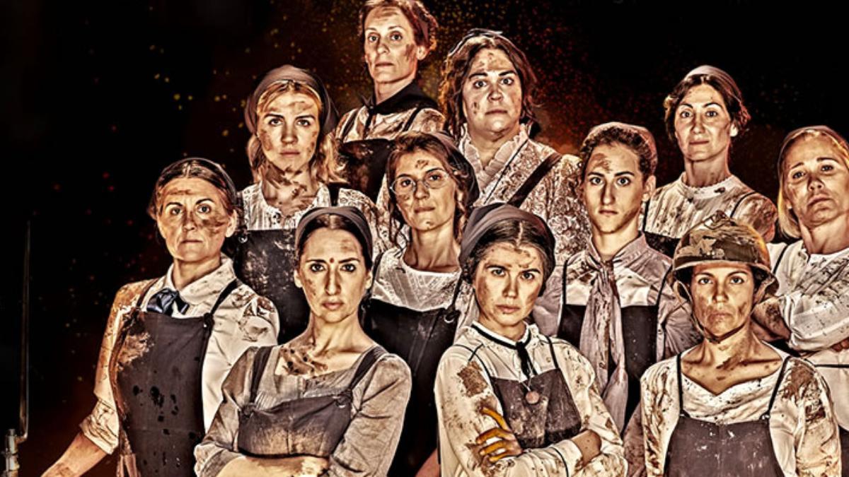 Imagen de la obra de teatro Ladies, inspirada en la historia del equipo