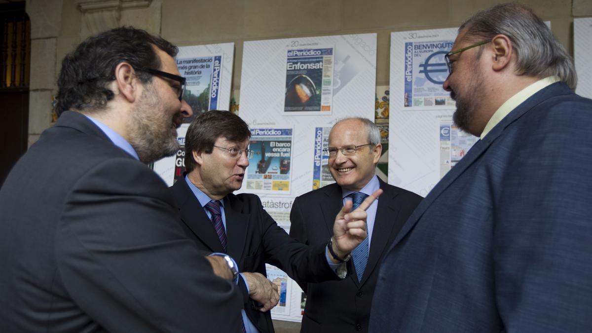 Albert Saez, Miguel Angel Liso , Jose Montilla y Antonio Franco