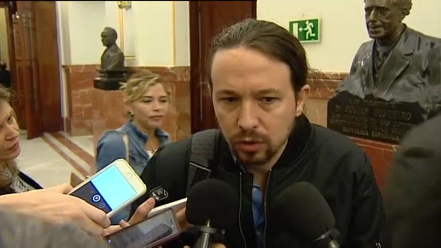 Iglesias considera la propuesta contra González un "signo de salud democrática"