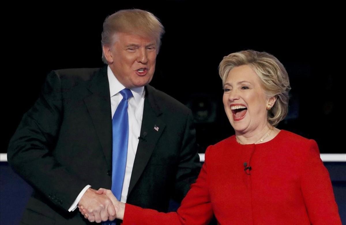 Donald Trump y Hillary Clinton