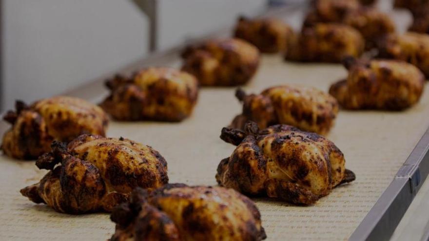 Productos de la empresa de comida preparada.