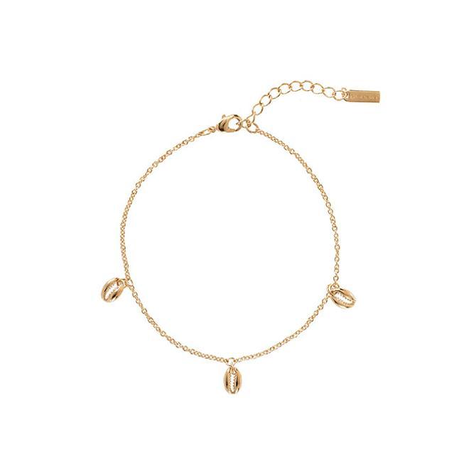 Pulsera con conchas de la colección MiMar de Sara Carbonero para Agatha París